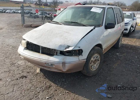 1998 Mercury Villager Gs/Ls/Nautica from USA, damaged, VIN 4M2ZV1116WDJ25179